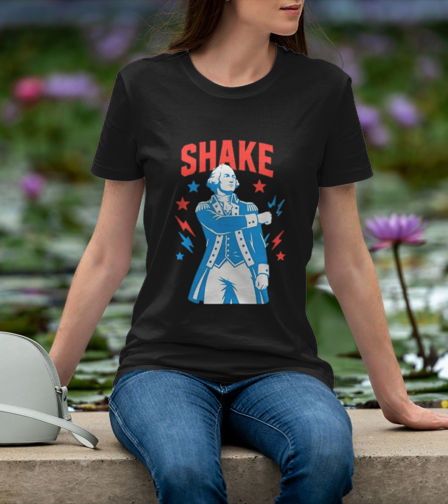 Shake And Bake George Washington America Drinking T-Shirt