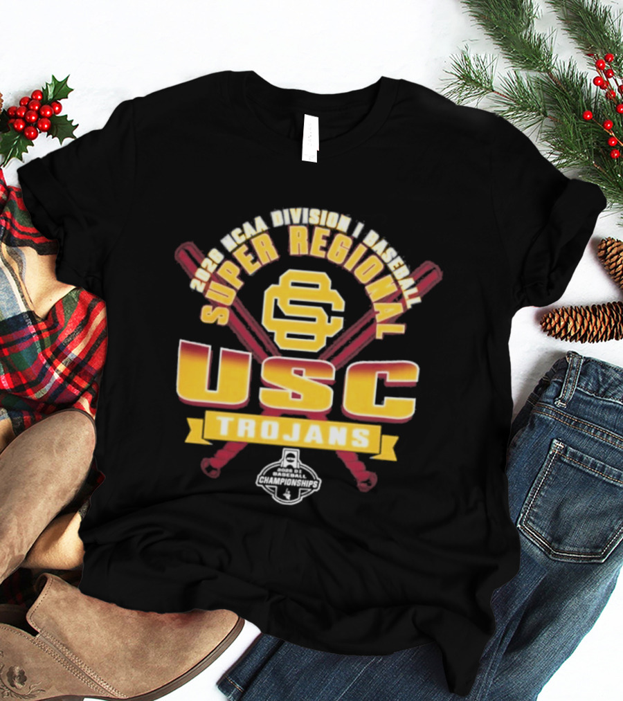 USC Trojans 2026 NCAA Division 1 Baseball Super Regional T-Shirt