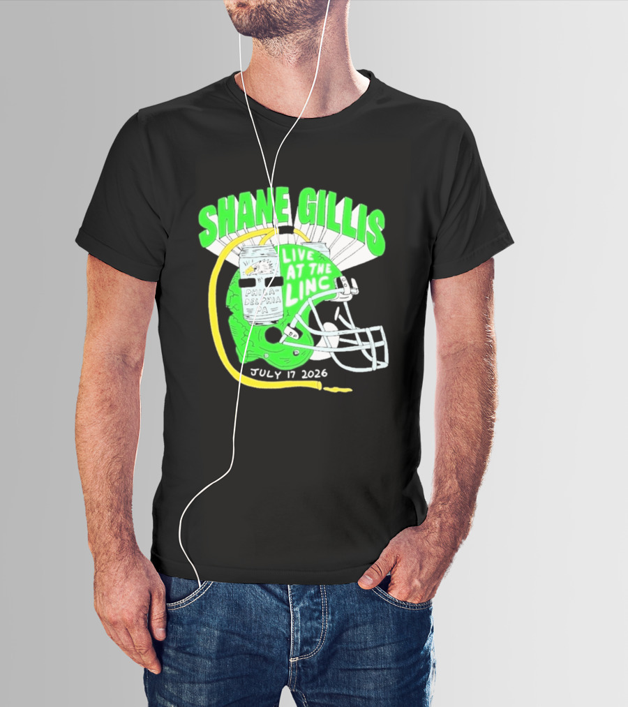Shane Gillis Live At The Linc Philadelphia July 17 2026 Helmet T-Shirt