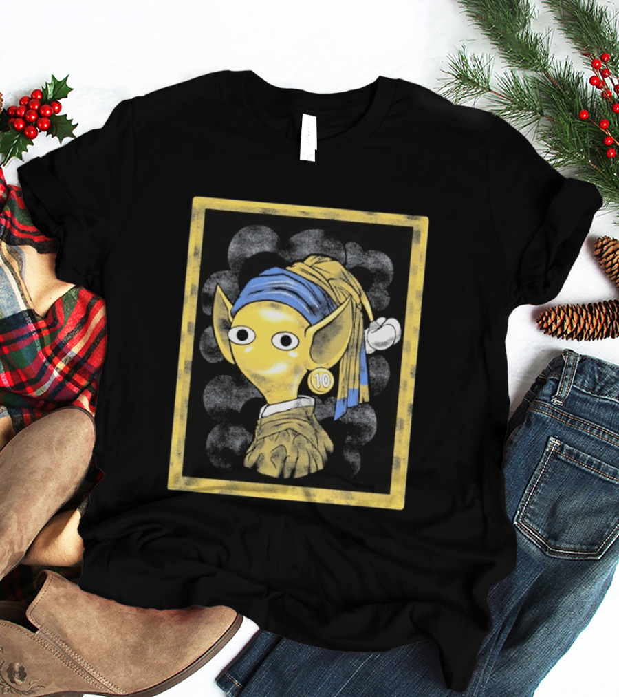 Girl With A Pellet Earring Alien Number 10 T-Shirt