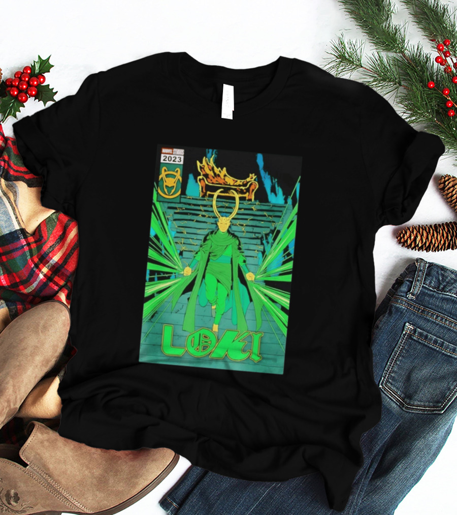 Marvel Studios Loki 2023 Season 2 God Comic T-Shirt