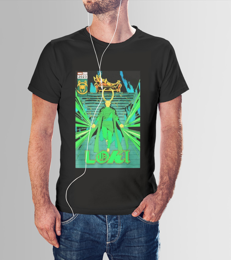 Marvel Studios Loki 2023 Season 2 God Comic T-Shirt