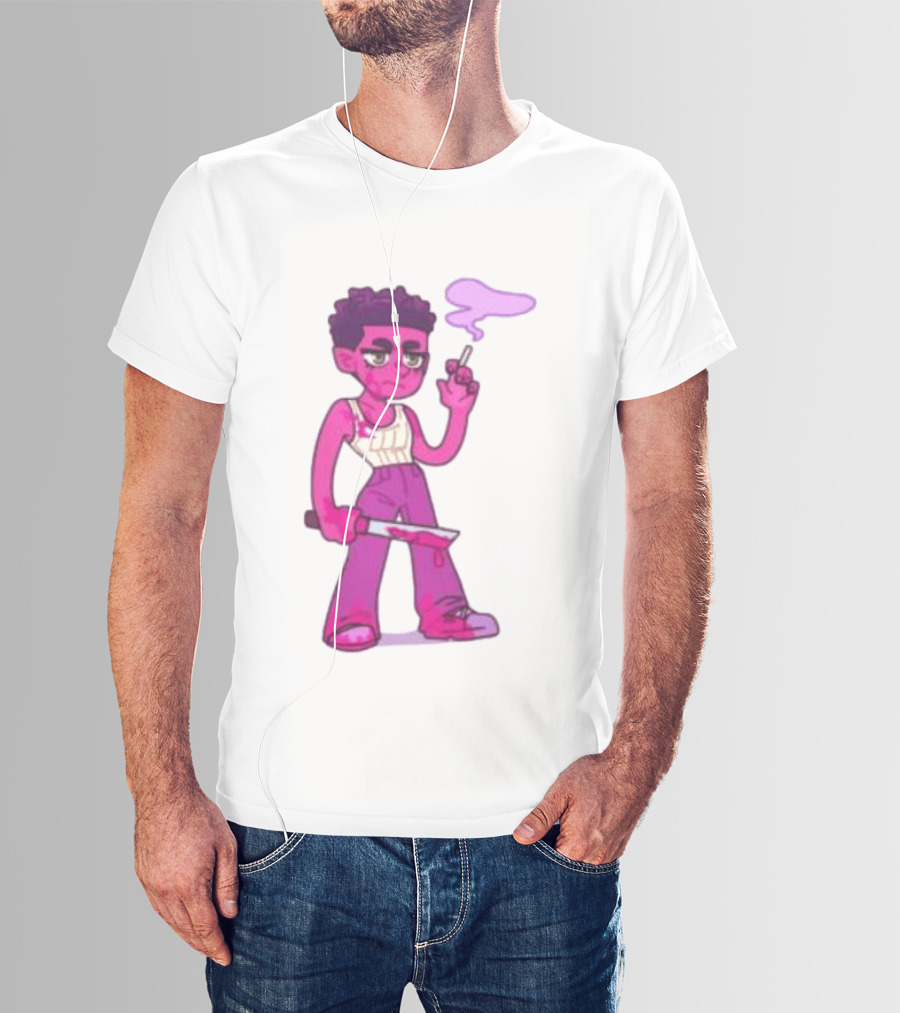 Amc Shop Interview With The Vampire Very Merry Mart Louis Smoking Knife T-Shirt