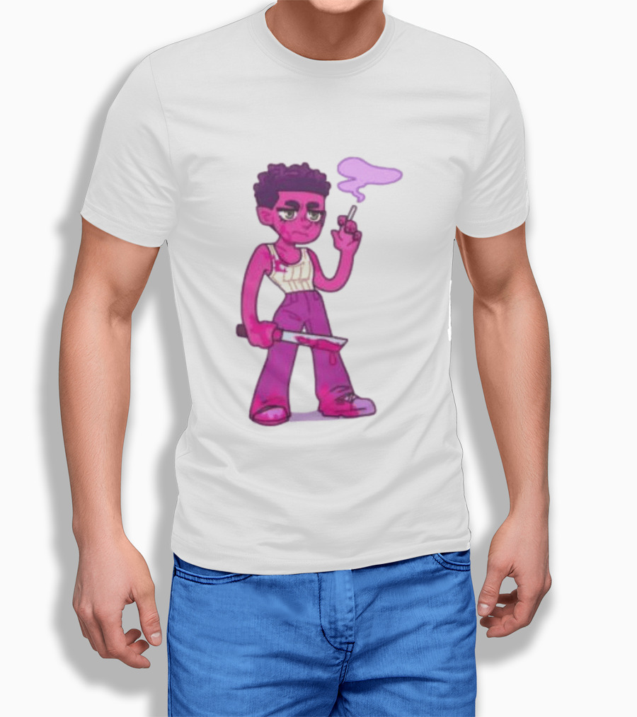 Amc Shop Interview With The Vampire Very Merry Mart Louis Smoking Knife T-Shirt