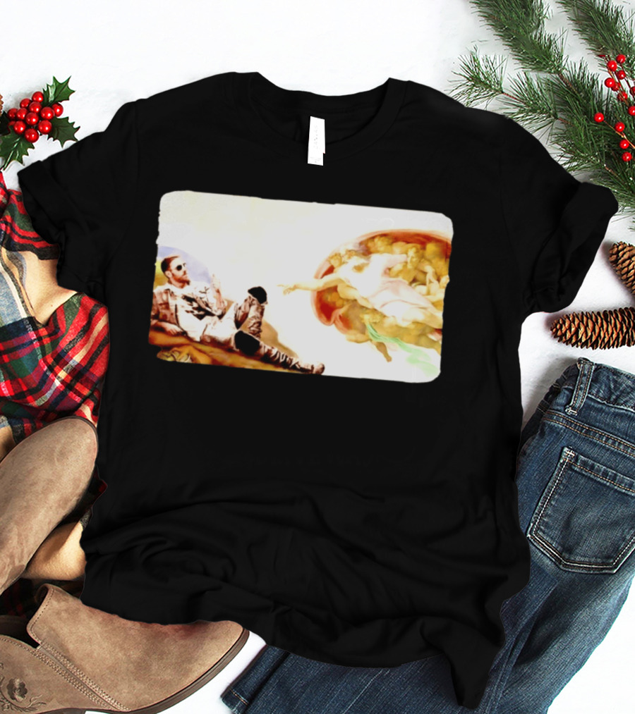 AEW Orange Cassidy The Creation Of Adam T-Shirt