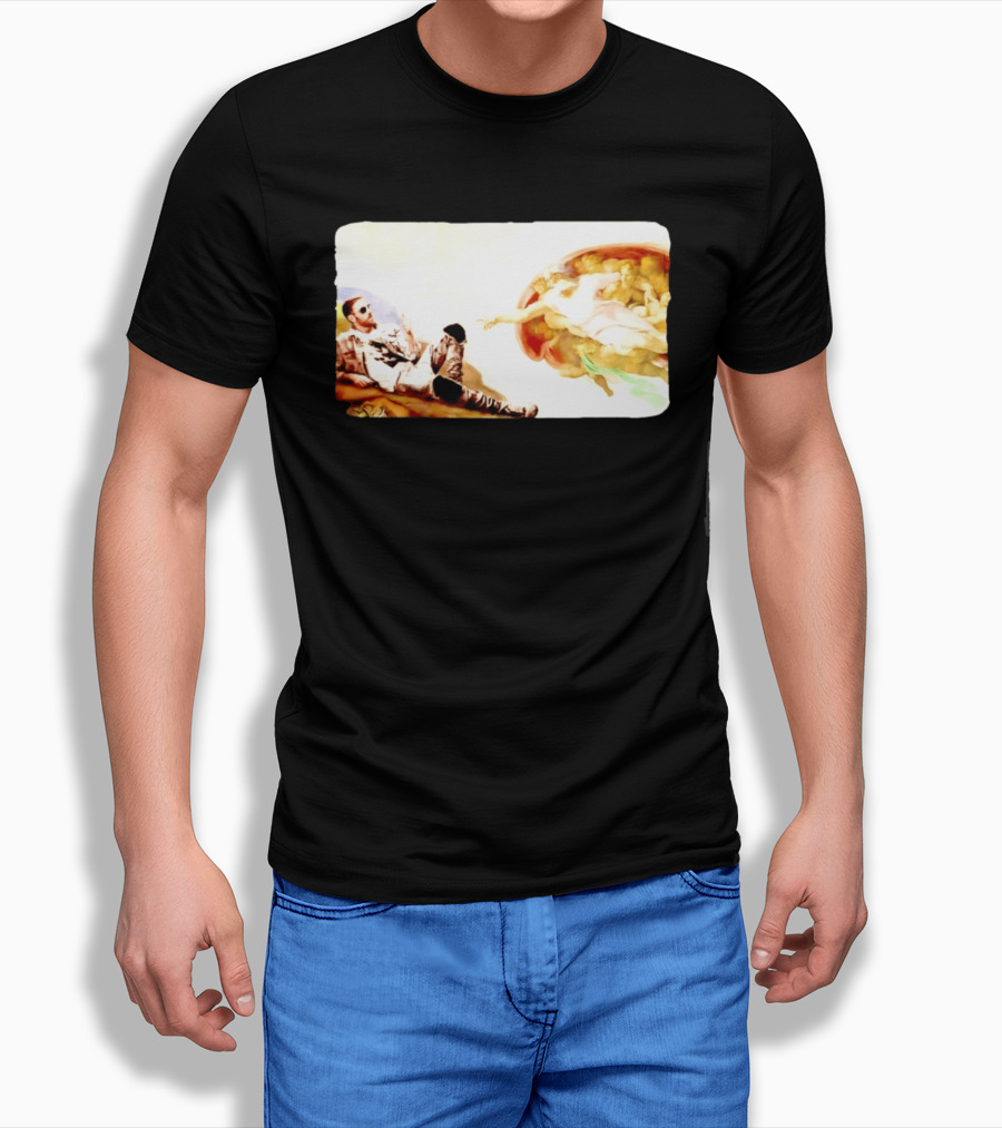 AEW Orange Cassidy The Creation Of Adam T-Shirt
