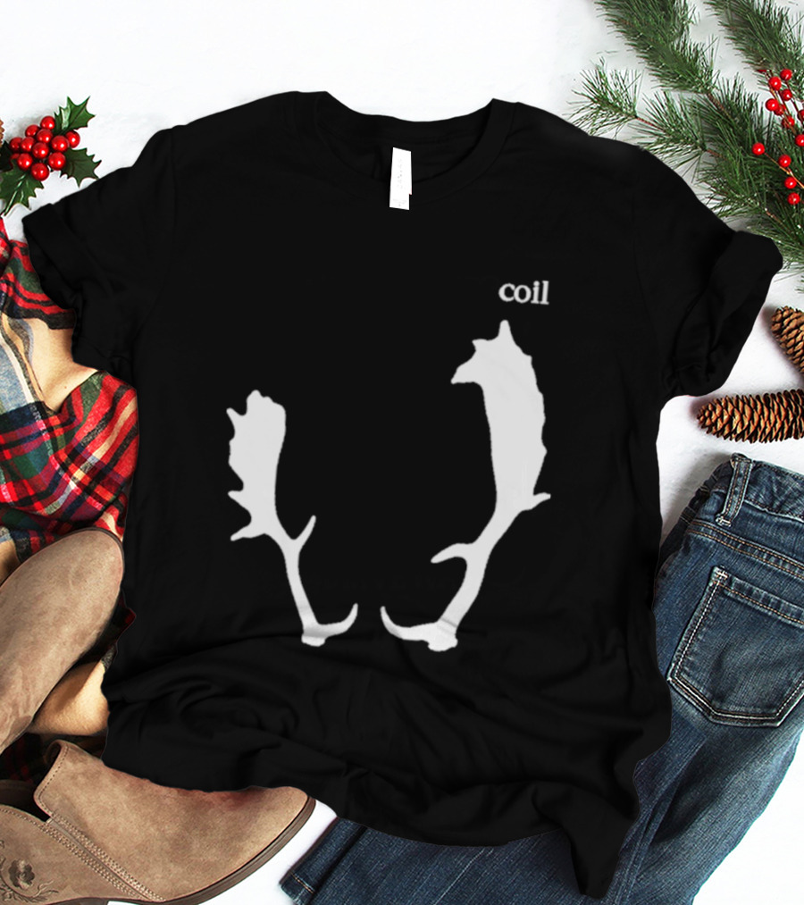 Coil Black Antlers T-Shirt