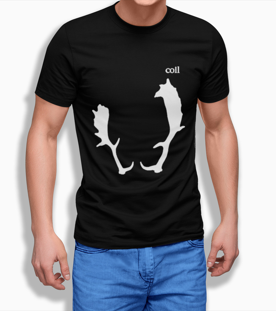 Coil Black Antlers T-Shirt