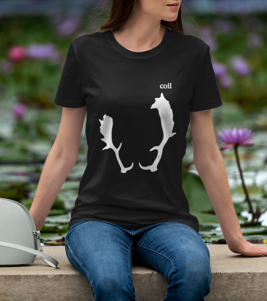 Coil Black Antlers T-Shirt