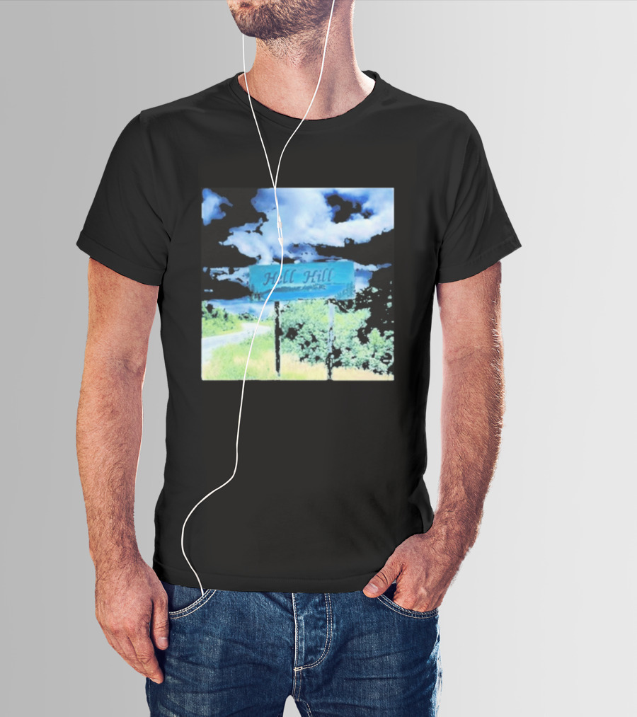 Elita Harkov Hell Hill Scenic Road Sign T-Shirt