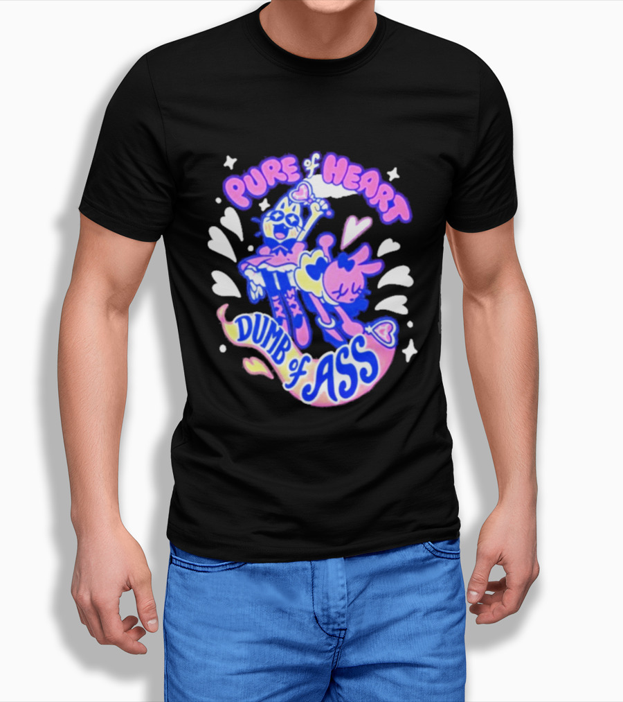 Pure Heart Dumb Of Ass Giraffalope Fun T-Shirt