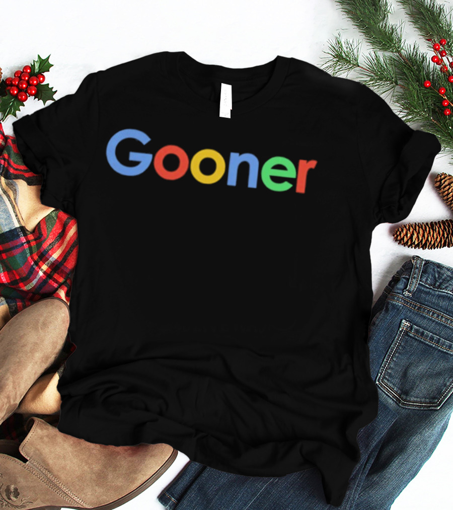 Gooner Google Style Fans Football Supporters T-Shirt
