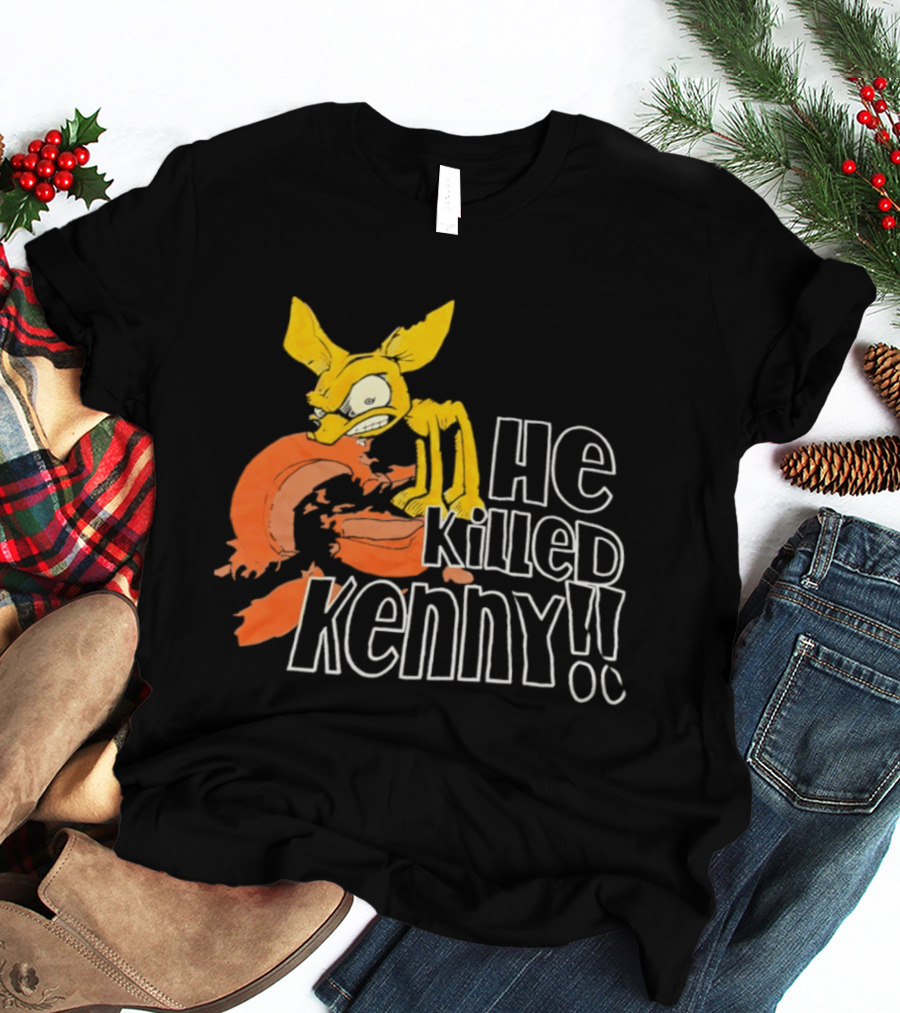 Psycho Chihuahua He Killed Kenny T-Shirt