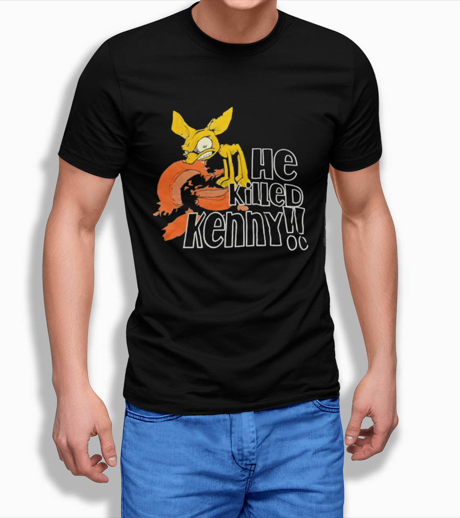 Psycho Chihuahua He Killed Kenny T-Shirt