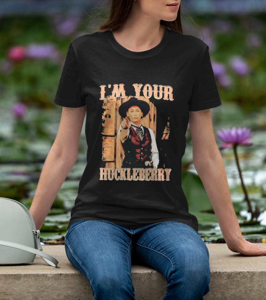 I'm Your Huckleberry Sophie Cunningham Indiana Fever Cowgirl T-Shirt