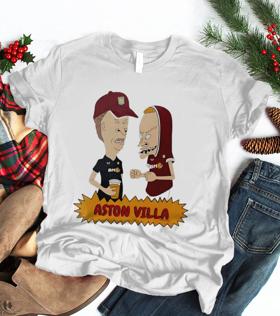 Aston Villa Beavis And Butt Head BK8 T-Shirt