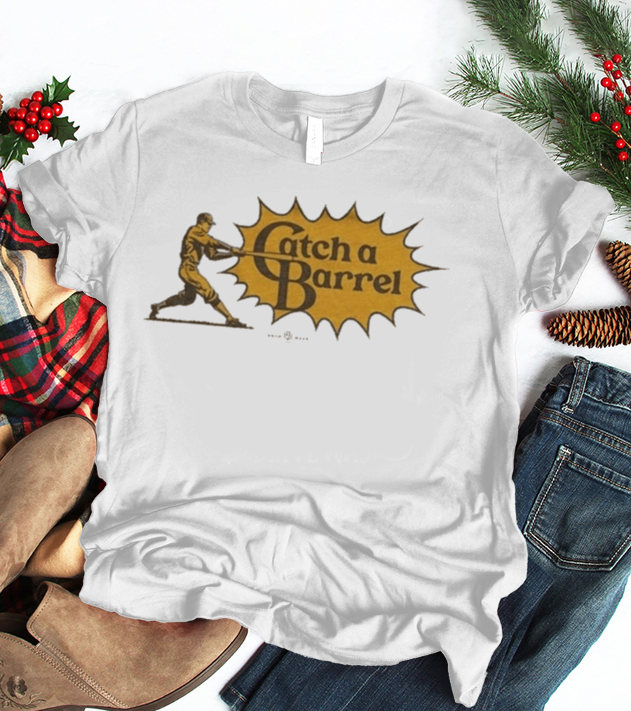Jackson Merrill Catch A Barrel San Diego Padres Baseball T-Shirt