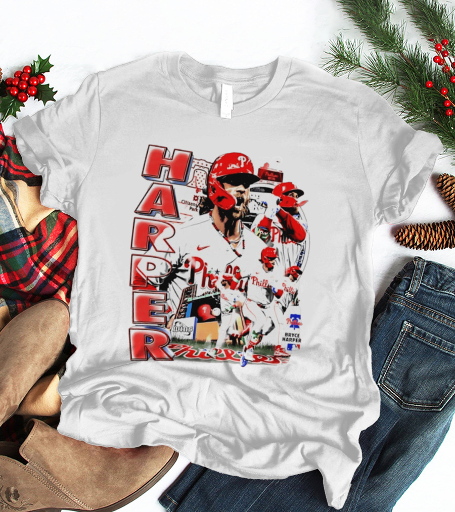 Bryce Harper Phillies Citizens Bank Park Moments 2026 T-Shirt