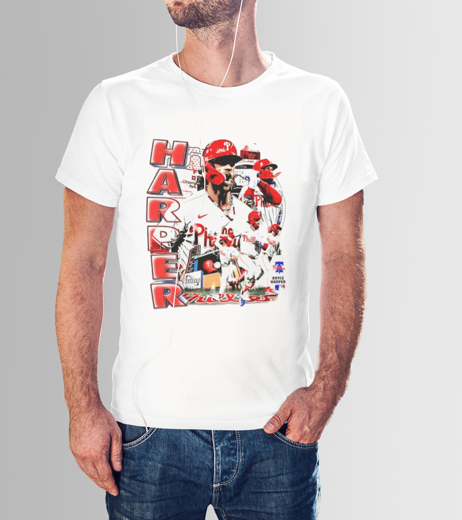 Bryce Harper Phillies Citizens Bank Park Moments 2026 T-Shirt