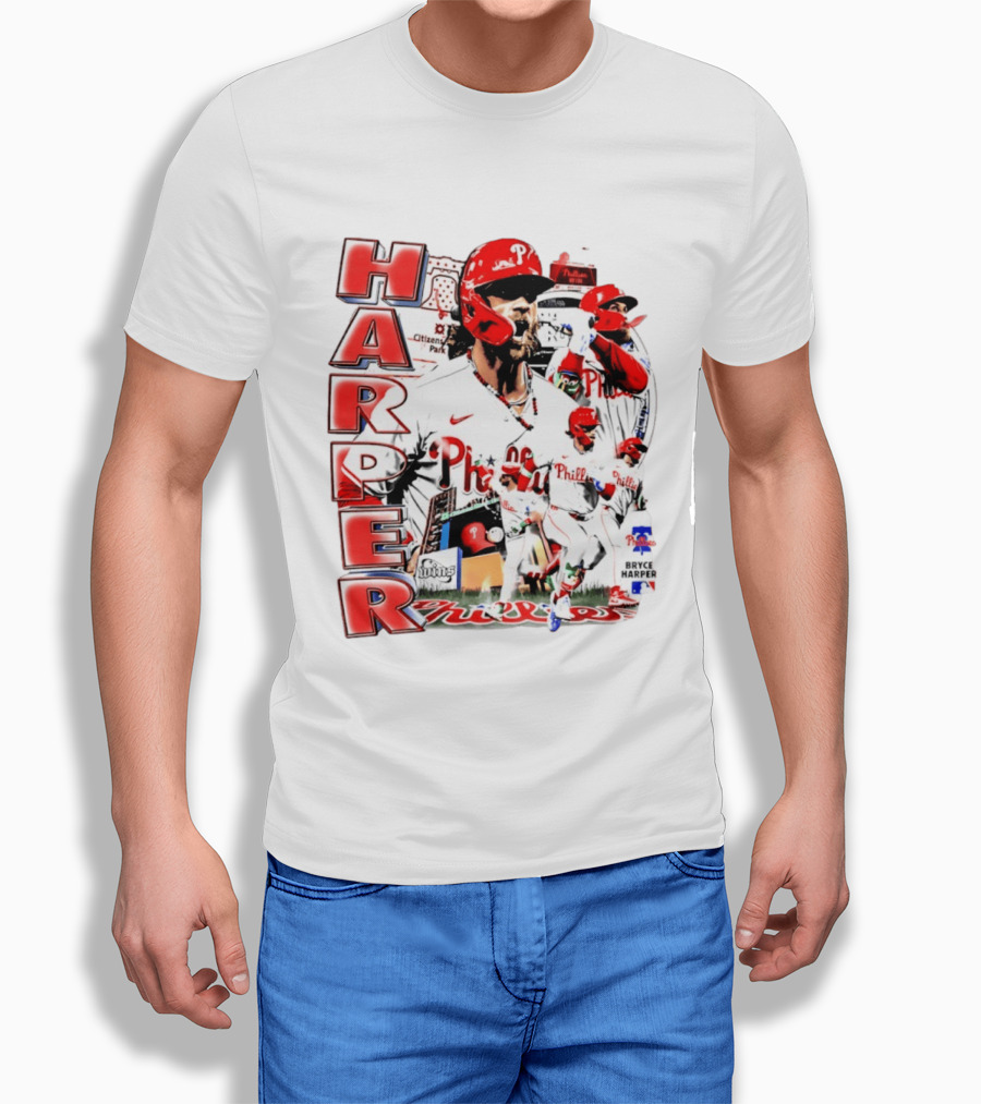 Bryce Harper Phillies Citizens Bank Park Moments 2026 T-Shirt