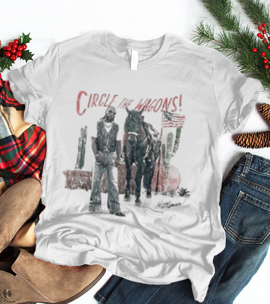Circle The Wagons Burna Boy African Giant T-Shirt