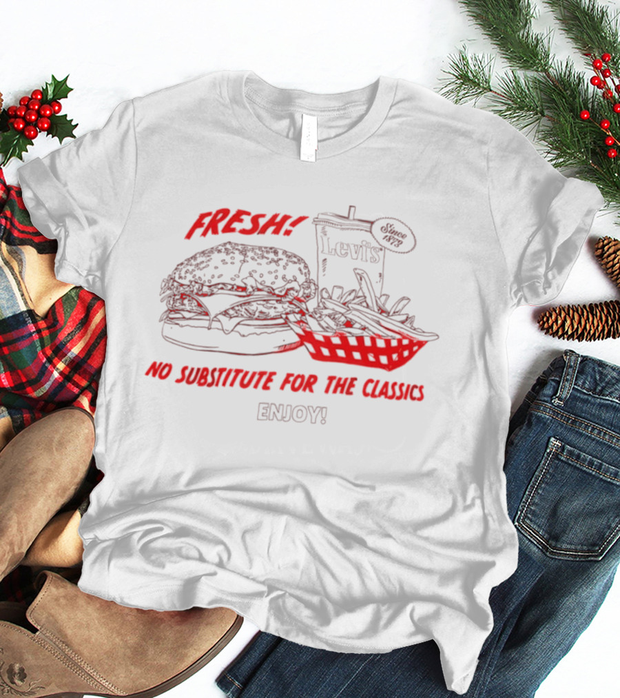 FRESH No Substitute For The Classics Enjoy Levis T-Shirt