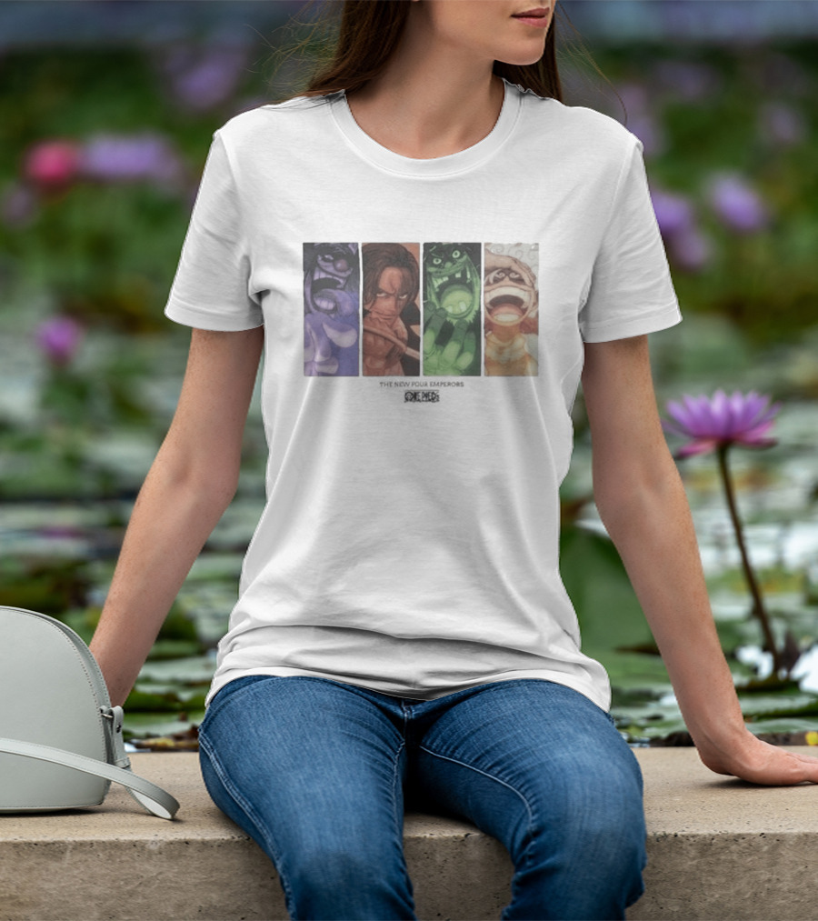 One Piece Uniqlo UT Egghead Island Collaboration With Iconic Characters T-Shirt