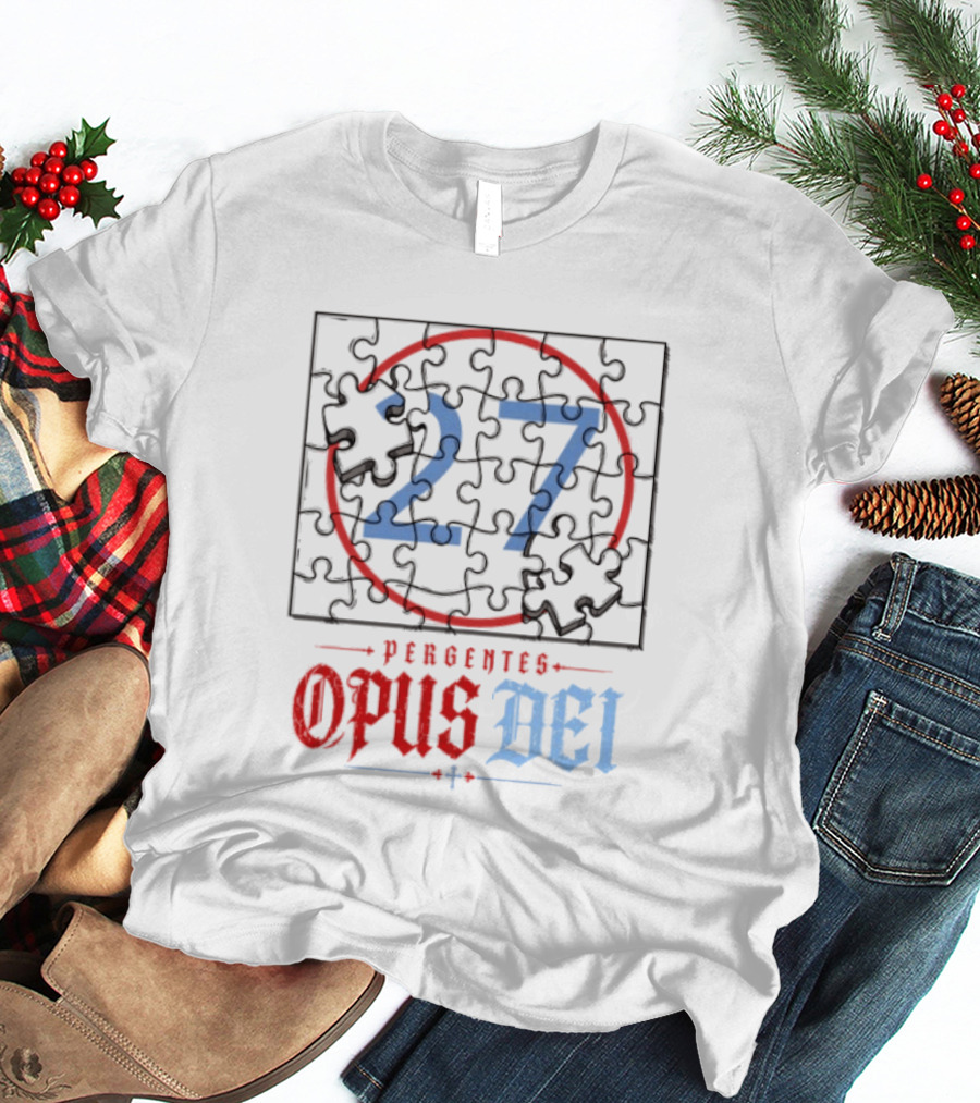 Pergentes Opus Dei 27 Puzzle T-Shirt