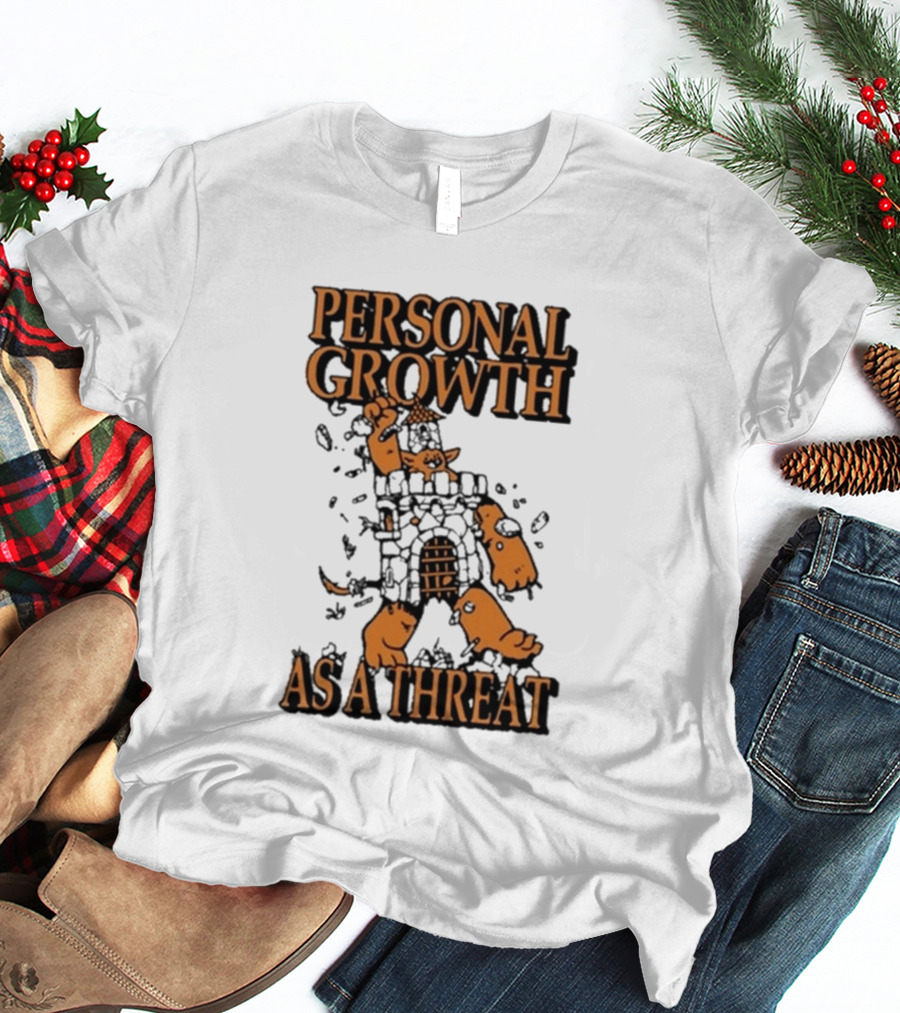 Personal Growth As A Threat Castle And Creature T-Shirt