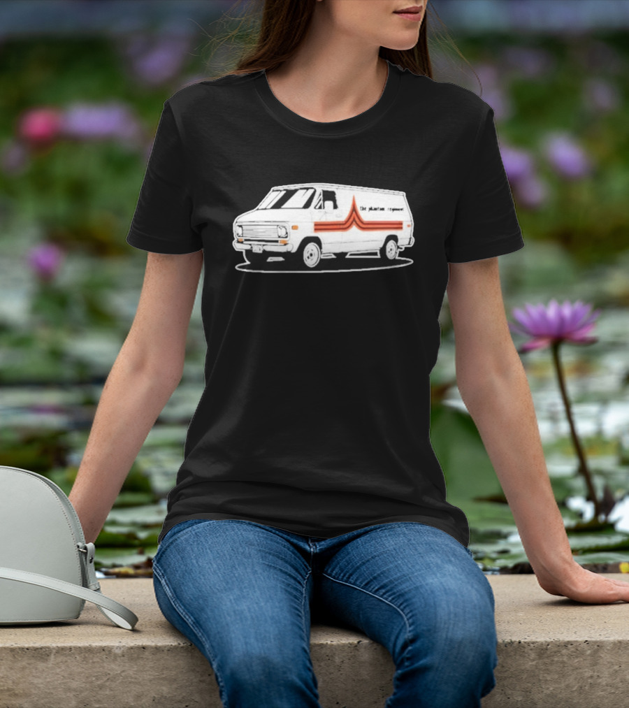 The Phantom Regiment Van Vintage White And Orange T-Shirt
