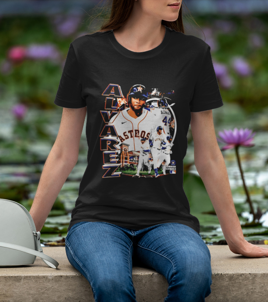 Yordan Alvarez Astros Baseball Number 44 Collage T-Shirt