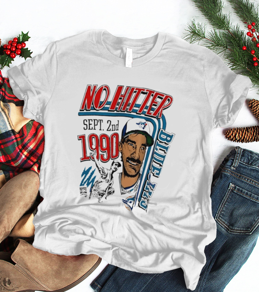 Toronto Blue Jays No Hitter Dave Stieb Sept 2nd 1990 T-Shirt