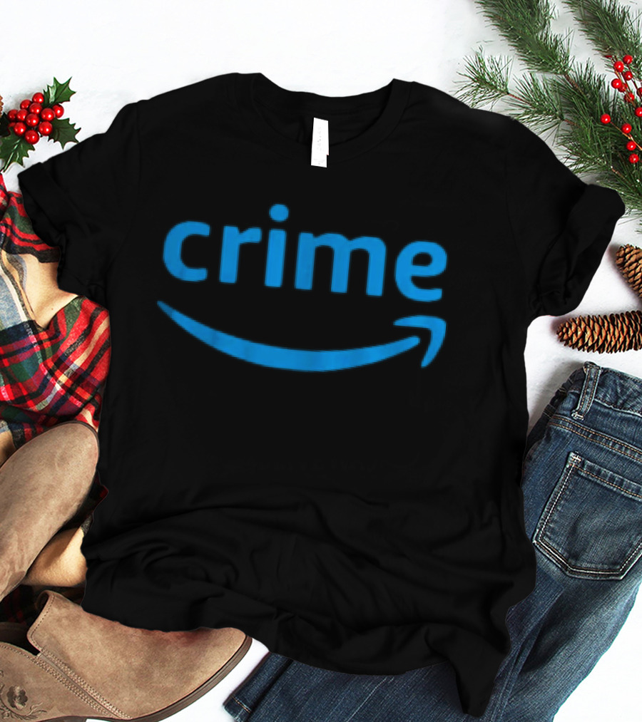 Amazon Prime Crime Parody Oversized T-Shirt