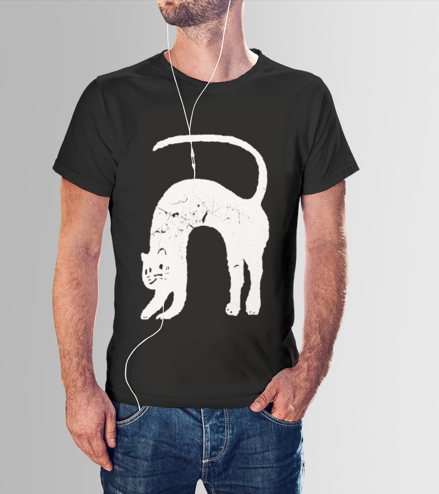 Angeltype Catvisu Arched Feline T-Shirt