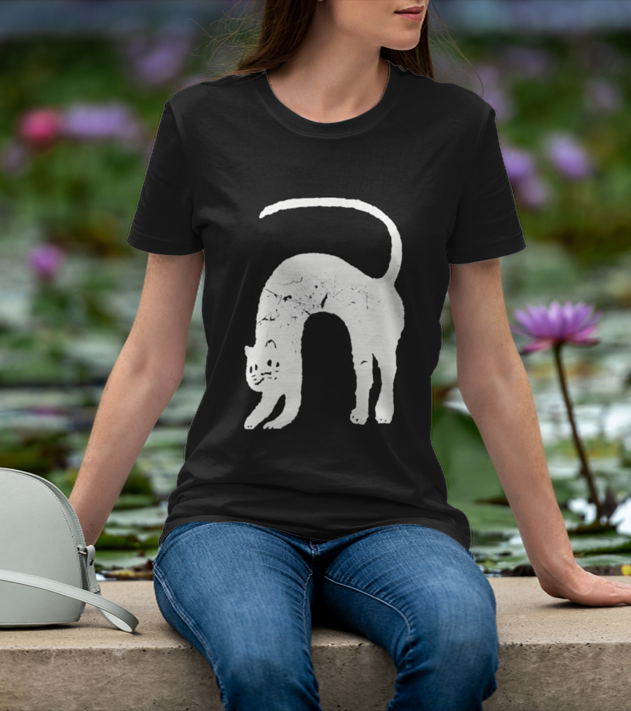 Angeltype Catvisu Arched Feline T-Shirt