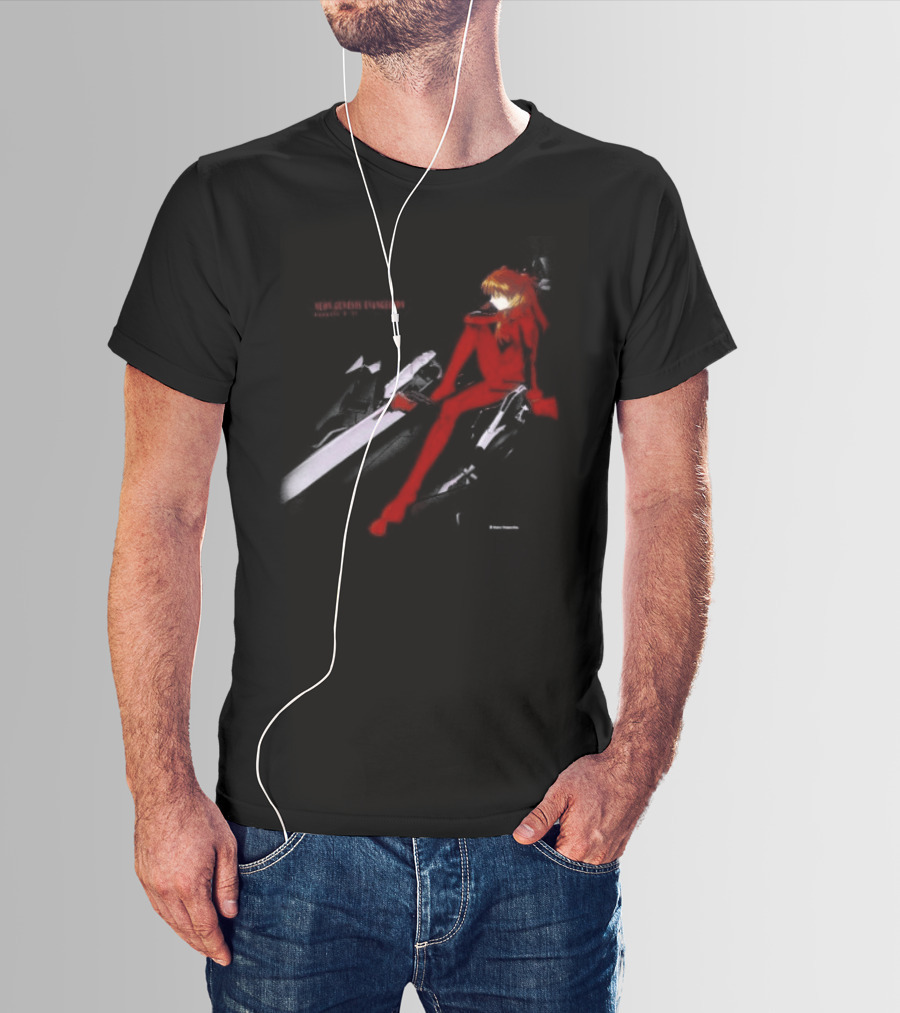 Asuka Langley Soryu Neon Genesis Evangelion Genesis 0 11 Bold Red T-Shirt