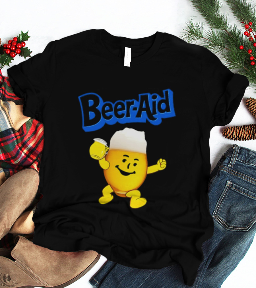 Beer Aid Kool Aid Beer Alcohol Party Humor T-Shirt