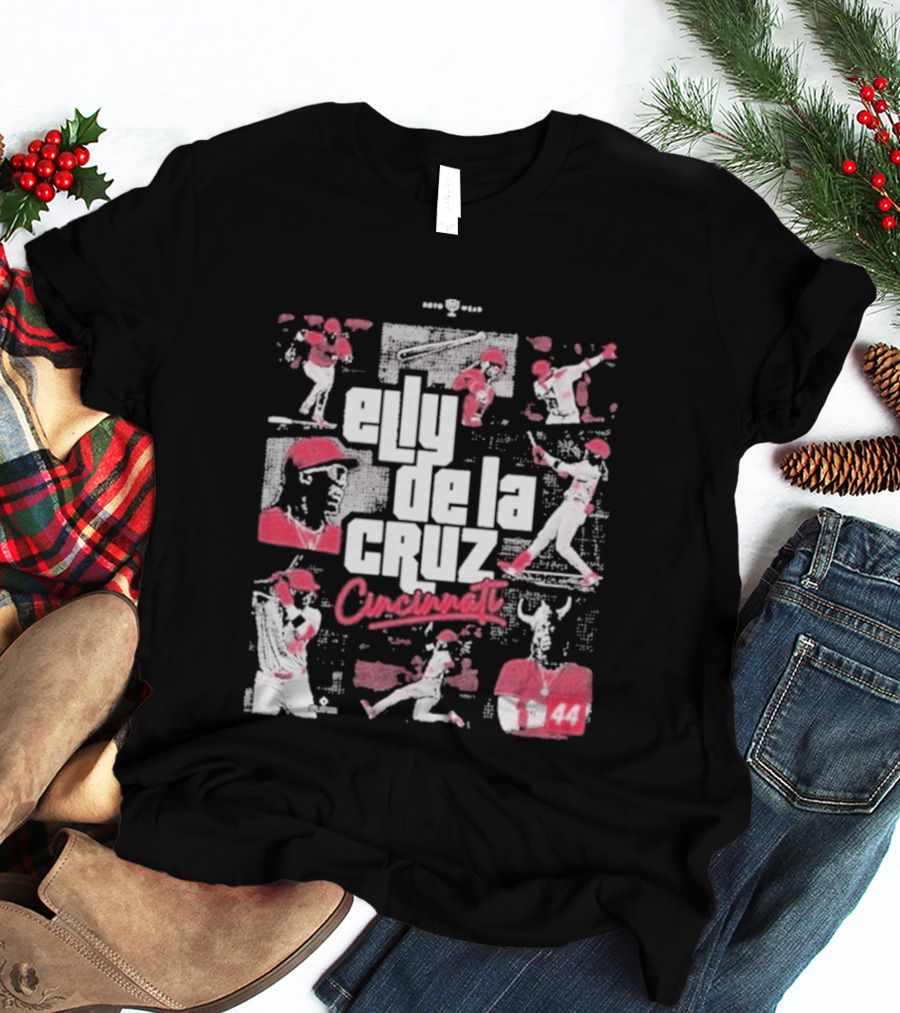 Elly De La Cruz Cincinnati Baseball 44 T-Shirt