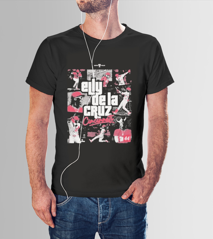 Elly De La Cruz Cincinnati Baseball 44 T-Shirt