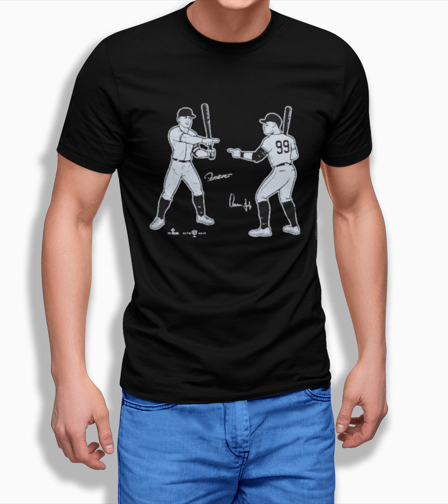 Giancarlo Stanton Aaron Judge New York Yankees Bronx Giants T-Shirt