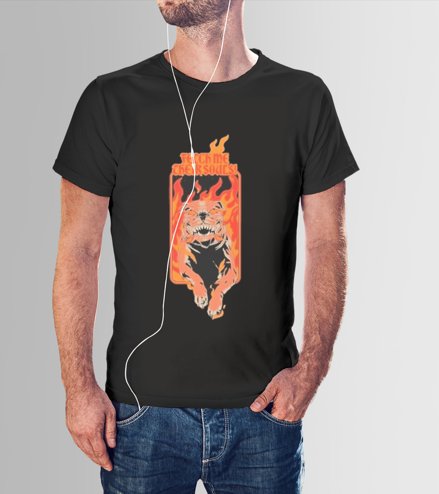 Fetch Me Their Souls Fire Dog Call Of Duty Zombies T-Shirt