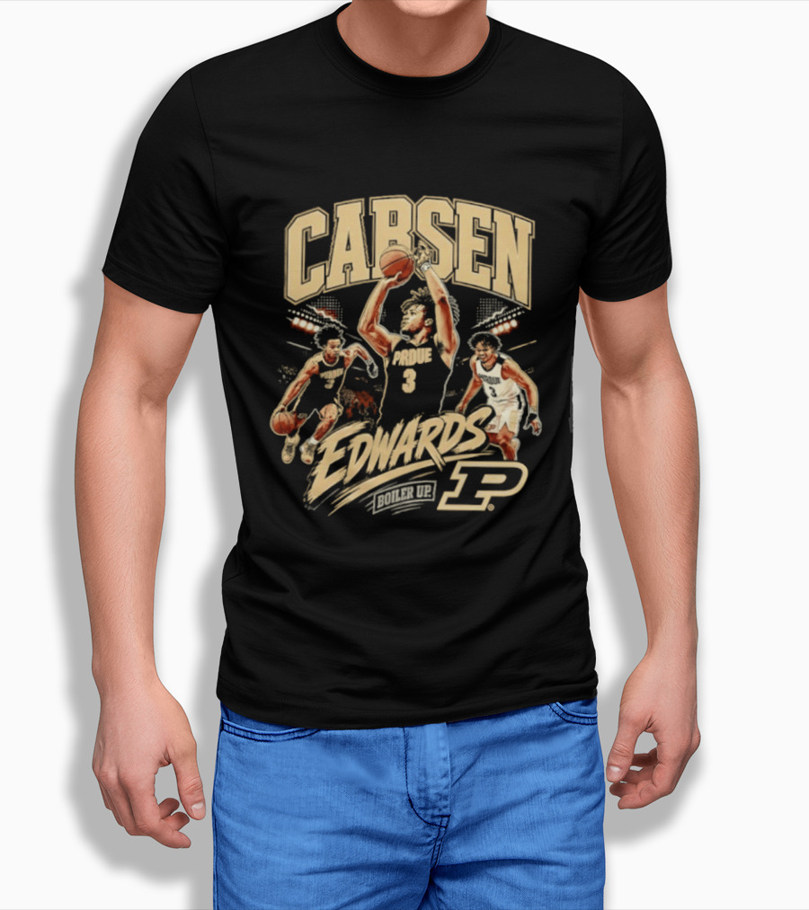 Carsen Edwards Boiler Up Purdue Boilermakers Basketball P Team 3 T-Shirt