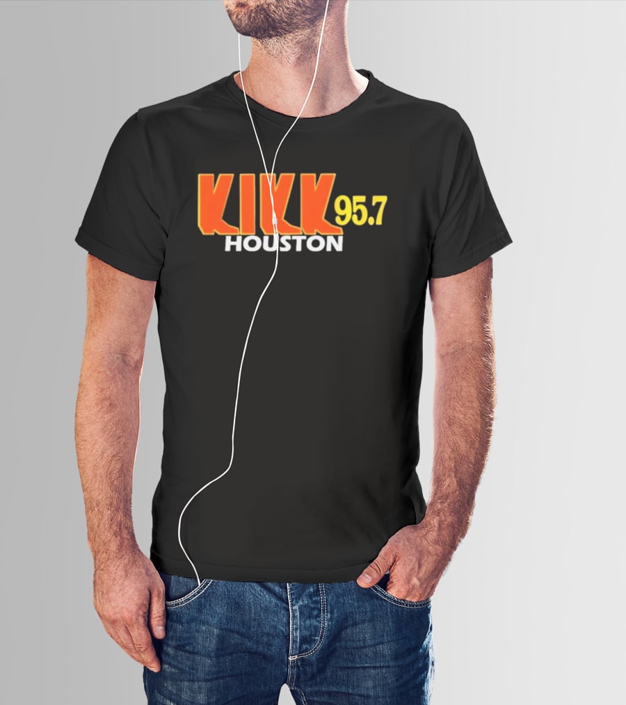 KIKK 95.7 Houston Retro Radio T-Shirt
