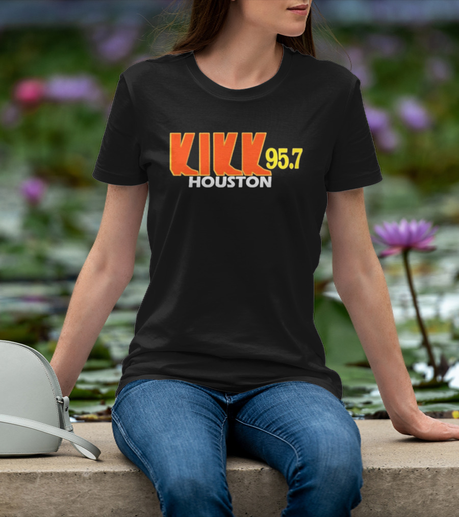 KIKK 95.7 Houston Retro Radio T-Shirt