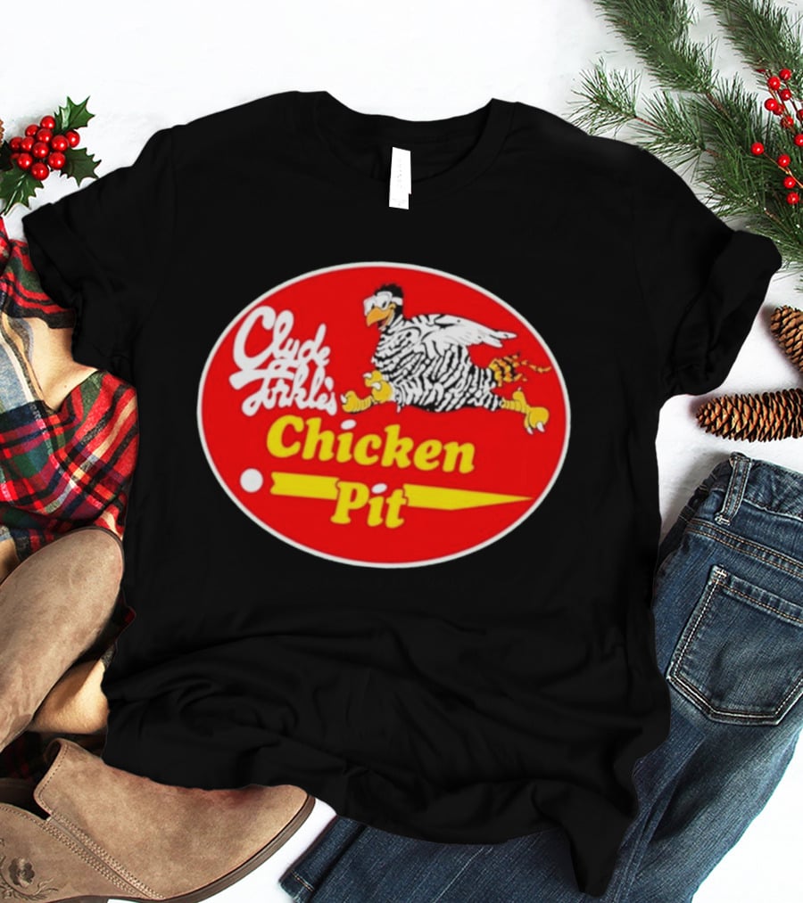 Clyde Torkel's Chicken Pit Stroker Ace Racing Theme Retro 1983 T-Shirt