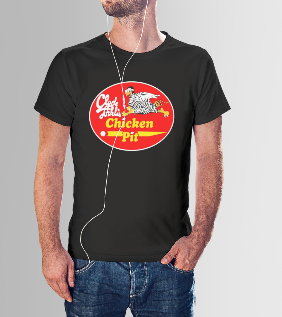 Clyde Torkel's Chicken Pit Stroker Ace Racing Theme Retro 1983 T-Shirt