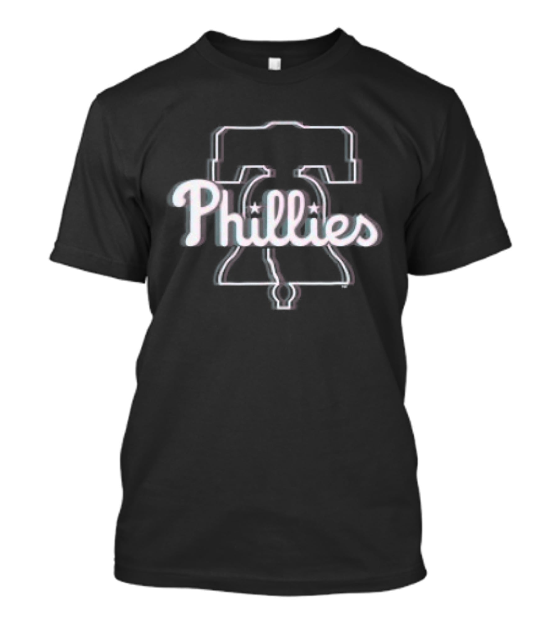 Philadelphia Phillies Bell Glitch T-Shirt