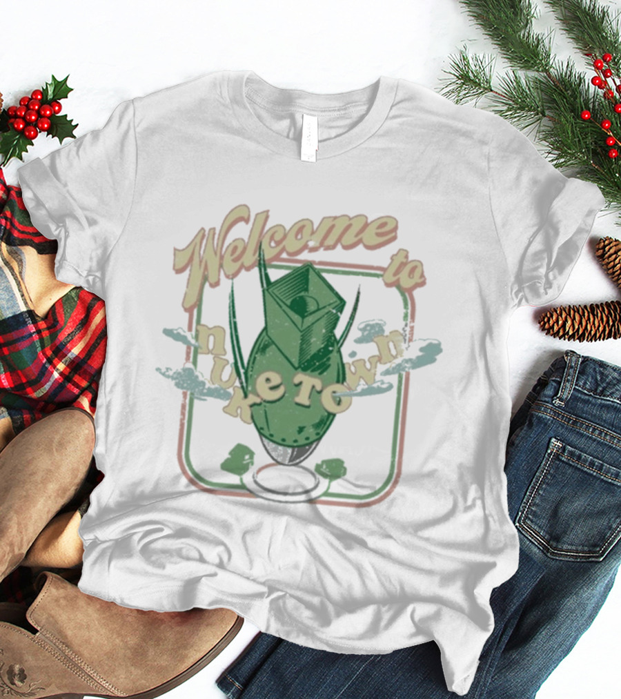 Welcome To Nuketown Call Of Duty Vintage Bomb T-Shirt