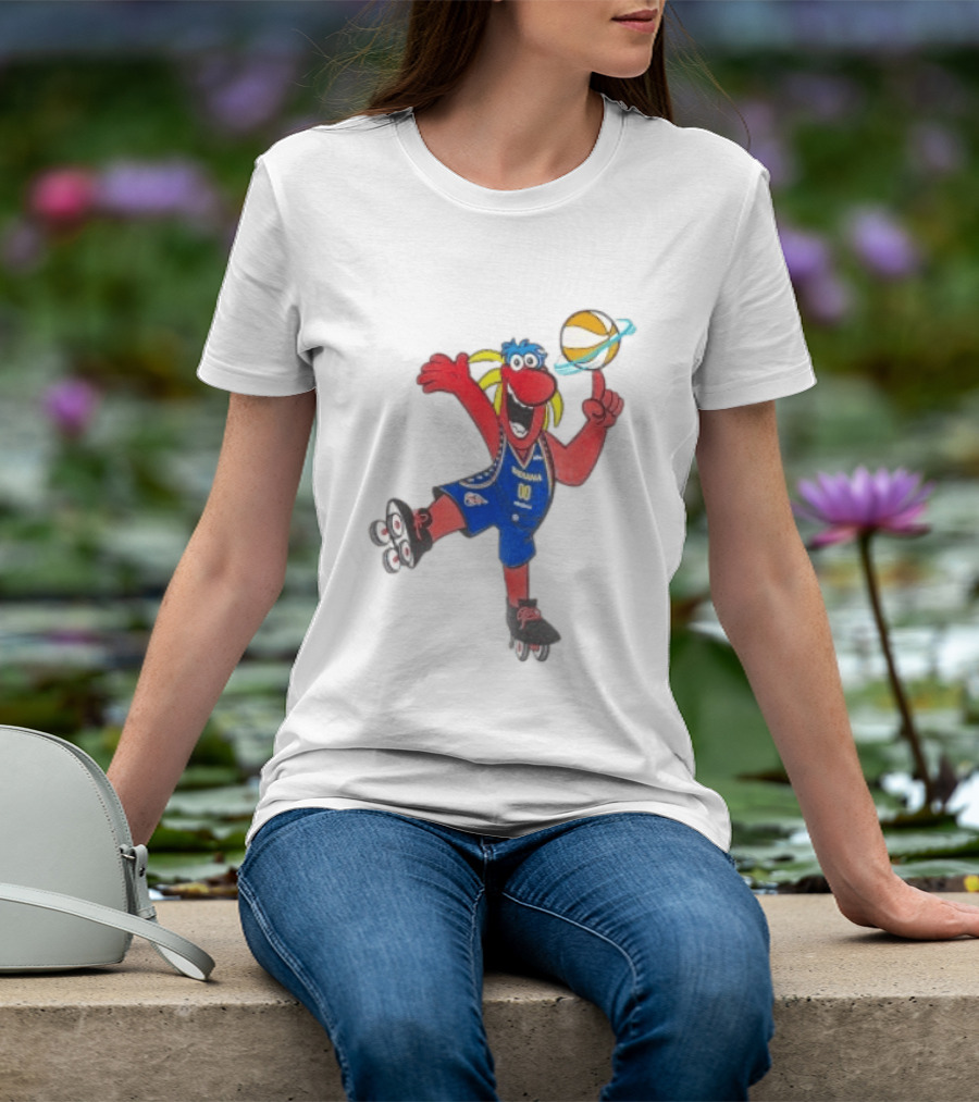 Freddy Fever Indiana 00 WNBA Roller Skating T-Shirt
