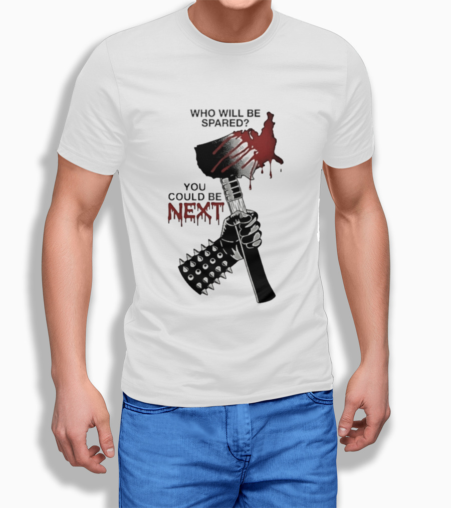 United States Map Axe Who Will Be Spared You Could Be Next T-Shirt